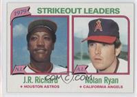 League Leaders - J.R. Richard, Nolan Ryan (Strikeouts)