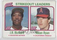 League Leaders - J.R. Richard, Nolan Ryan (Strikeouts)