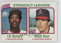 League Leaders - J.R. Richard, Nolan Ryan (Strikeouts)