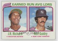 League Leaders - J.R. Richard, Ron Guidry (Earned Run AVG)