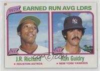 League Leaders - J.R. Richard, Ron Guidry (Earned Run AVG)