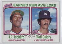 League Leaders - J.R. Richard, Ron Guidry (Earned Run AVG)