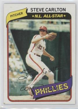 1980 Topps - [Base] #210 - Steve Carlton