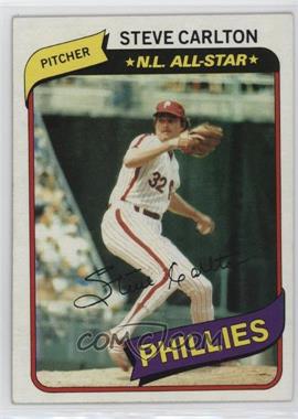 1980 Topps - [Base] #210 - Steve Carlton