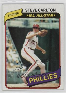 1980 Topps - [Base] #210 - Steve Carlton