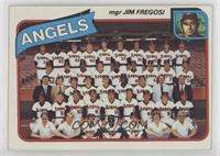 Team Checklist - Los Angeles Angels Team, Jim Fregosi