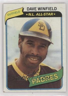 1980 Topps - [Base] #230 - Dave Winfield