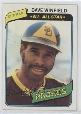 1980 Topps - [Base] #230 - Dave Winfield