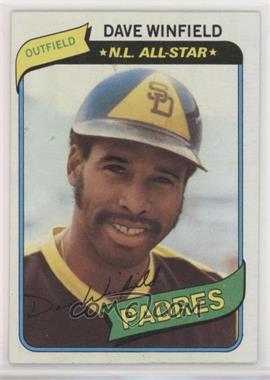 1980 Topps - [Base] #230 - Dave Winfield