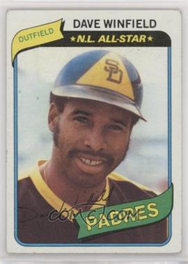 1980 Topps - [Base] #230 - Dave Winfield