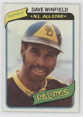 1980 Topps - [Base] #230 - Dave Winfield