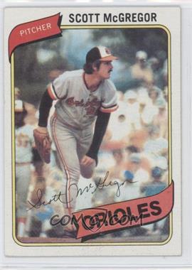 1980 Topps - [Base] #237 - Scott McGregor