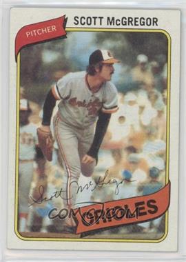 1980 Topps - [Base] #237 - Scott McGregor