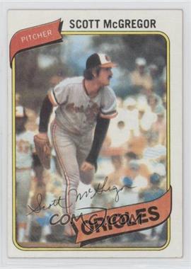 1980 Topps - [Base] #237 - Scott McGregor