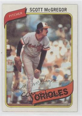 1980 Topps - [Base] #237 - Scott McGregor