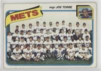 Team Checklist - New York Mets Team, Joe Torre [Poor to Fair]