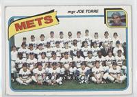 Team Checklist - New York Mets Team, Joe Torre [Good to VG‑EX]