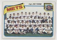 Team Checklist - New York Mets Team, Joe Torre