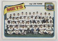 Team Checklist - New York Mets Team, Joe Torre [Poor to Fair]