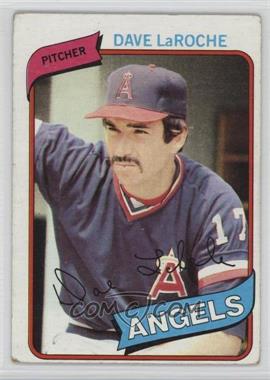 1980 Topps - [Base] #263 - Dave LaRoche [Good to VG‑EX]