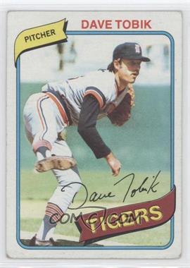 1980 Topps - [Base] #269 - Dave Tobik