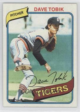 1980 Topps - [Base] #269 - Dave Tobik