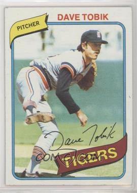 1980 Topps - [Base] #269 - Dave Tobik