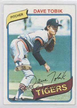 1980 Topps - [Base] #269 - Dave Tobik