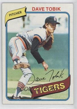 1980 Topps - [Base] #269 - Dave Tobik