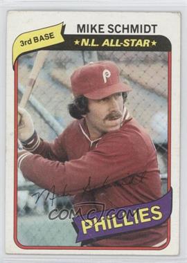 1980 Topps - [Base] #270 - Mike Schmidt [Good to VG‑EX]