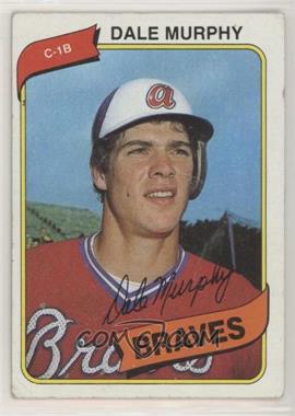 1980 Topps - [Base] #274 - Dale Murphy [Good to VG‑EX]