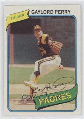 1980 Topps - [Base] #280 - Gaylord Perry