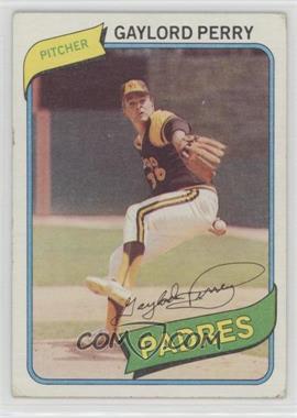 1980 Topps - [Base] #280 - Gaylord Perry [Good to VG‑EX]