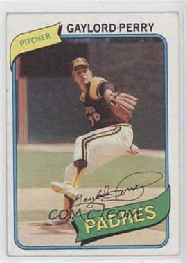 1980 Topps - [Base] #280 - Gaylord Perry [Noted]