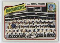 Team Checklist - Seattle Mariners, Darrell Johnson