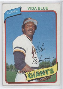 1980 Topps - [Base] #30 - Vida Blue [Good to VG‑EX]