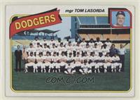 Team Checklist - Tommy Lasorda, Los Angeles Dodgers Team