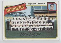 Team Checklist - Tommy Lasorda, Los Angeles Dodgers Team