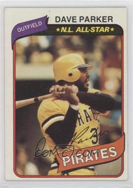 1980 Topps - [Base] #310 - Dave Parker [Good to VG‑EX]