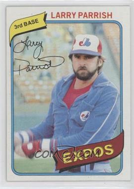 1980 Topps - [Base] #345 - Larry Parrish