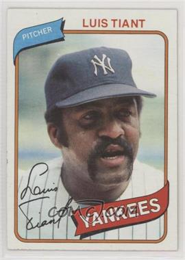 1980 Topps - [Base] #35 - Luis Tiant