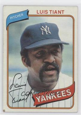 1980 Topps - [Base] #35 - Luis Tiant