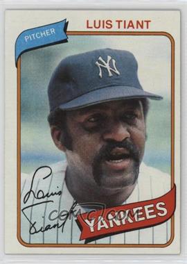 1980 Topps - [Base] #35 - Luis Tiant