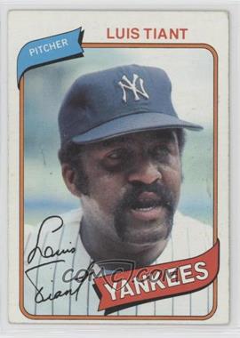 1980 Topps - [Base] #35 - Luis Tiant