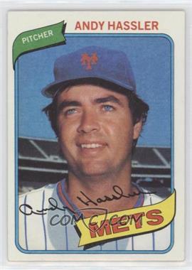 1980 Topps - [Base] #353 - Andy Hassler