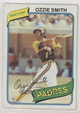 1980 Topps - [Base] #393 - Ozzie Smith