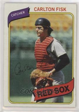 1980 Topps - [Base] #40 - Carlton Fisk