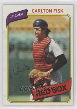 1980 Topps - [Base] #40 - Carlton Fisk