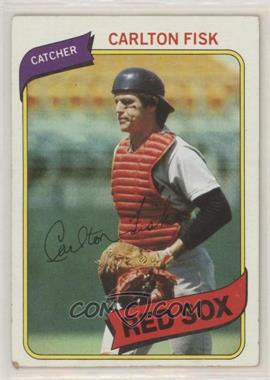 1980 Topps - [Base] #40 - Carlton Fisk