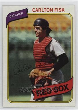 1980 Topps - [Base] #40 - Carlton Fisk